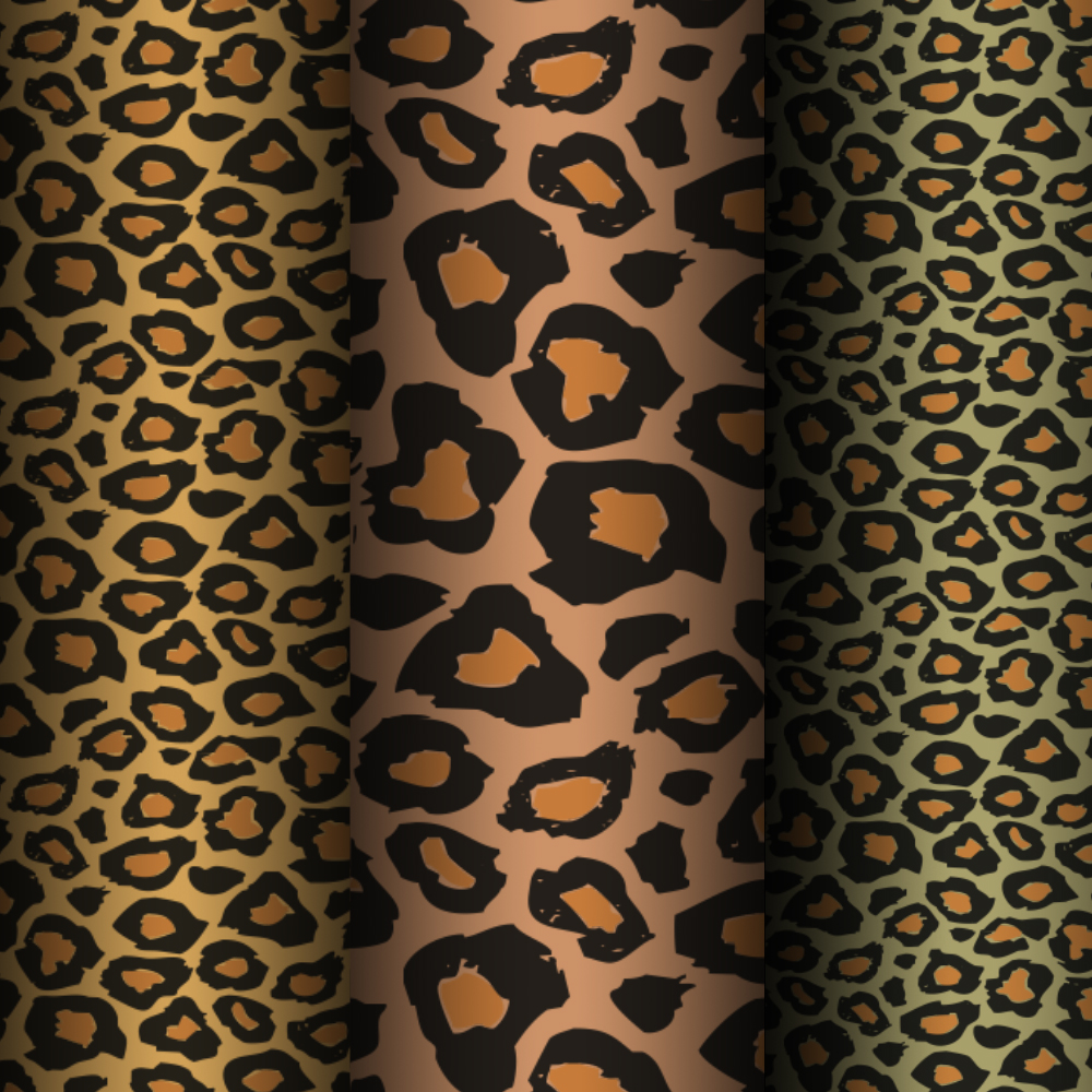 Seamless pattern Leopard Lenani Art