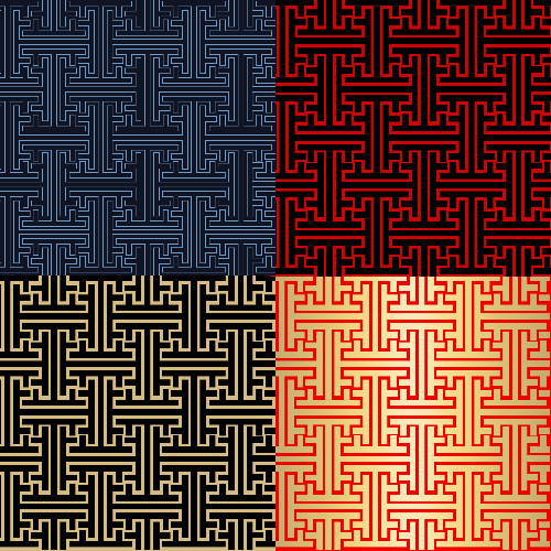 Seamless pattern Lenani Art sample image